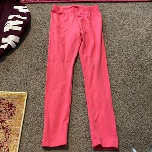 Cat and Jack pink leggings girls